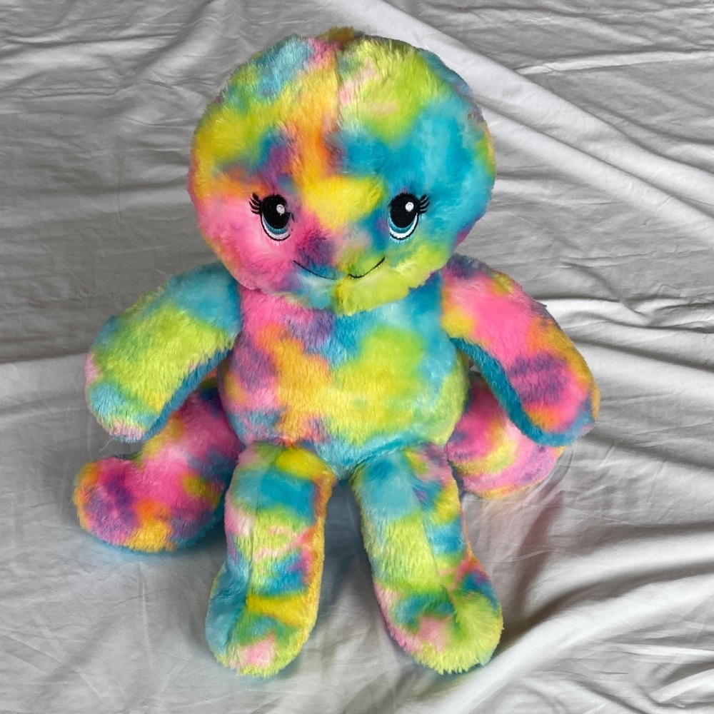 Build-A-Bear Tie-Dye Plush Octopus